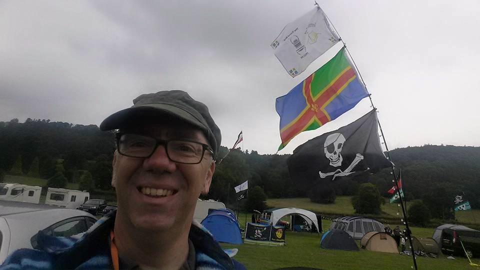 Tentmantent at the Bakewell showground campsite