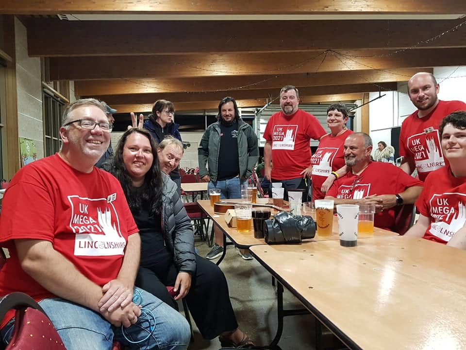 Group photo of the 2021 Mega committee and others